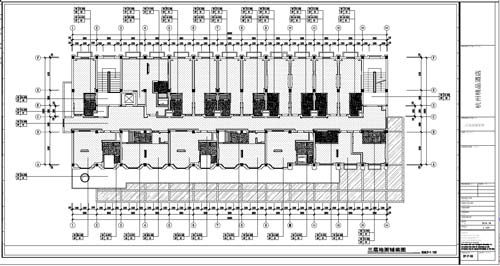 杭州精品酒店室內(nèi)裝飾工程深化設(shè)計(jì)三層地面鋪裝圖
