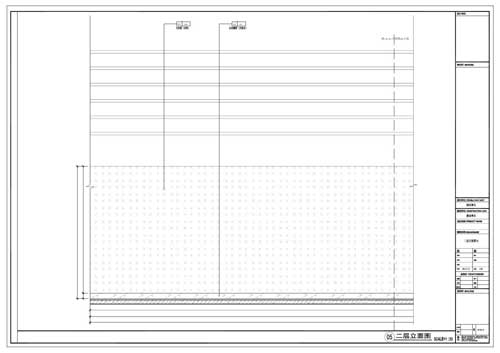 商場(chǎng)深化設(shè)計(jì)施工圖二層立面圖05