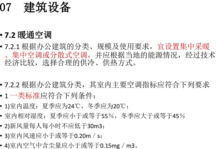 辦公建筑設(shè)備設(shè)計(jì)規(guī)范解讀圖